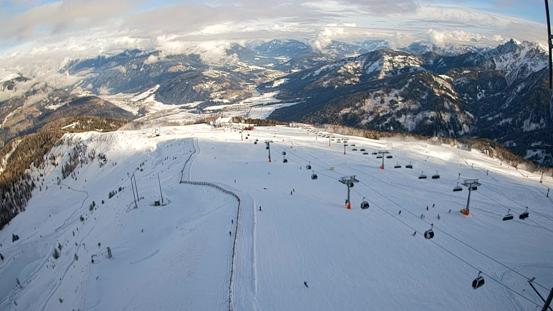 Kronplatz vrh | pogled na Valdaoro – Olang