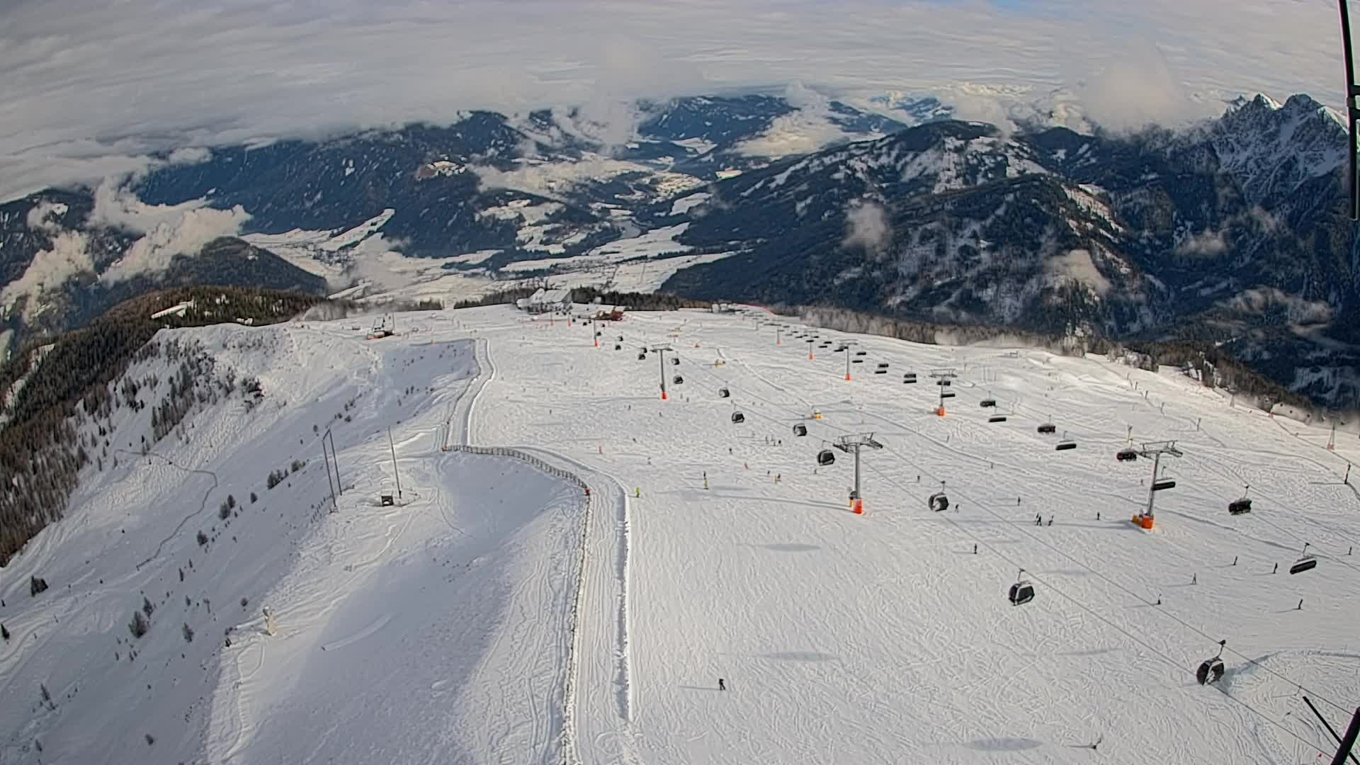 Cima Kronplatz | vista a Valdaora – Olang