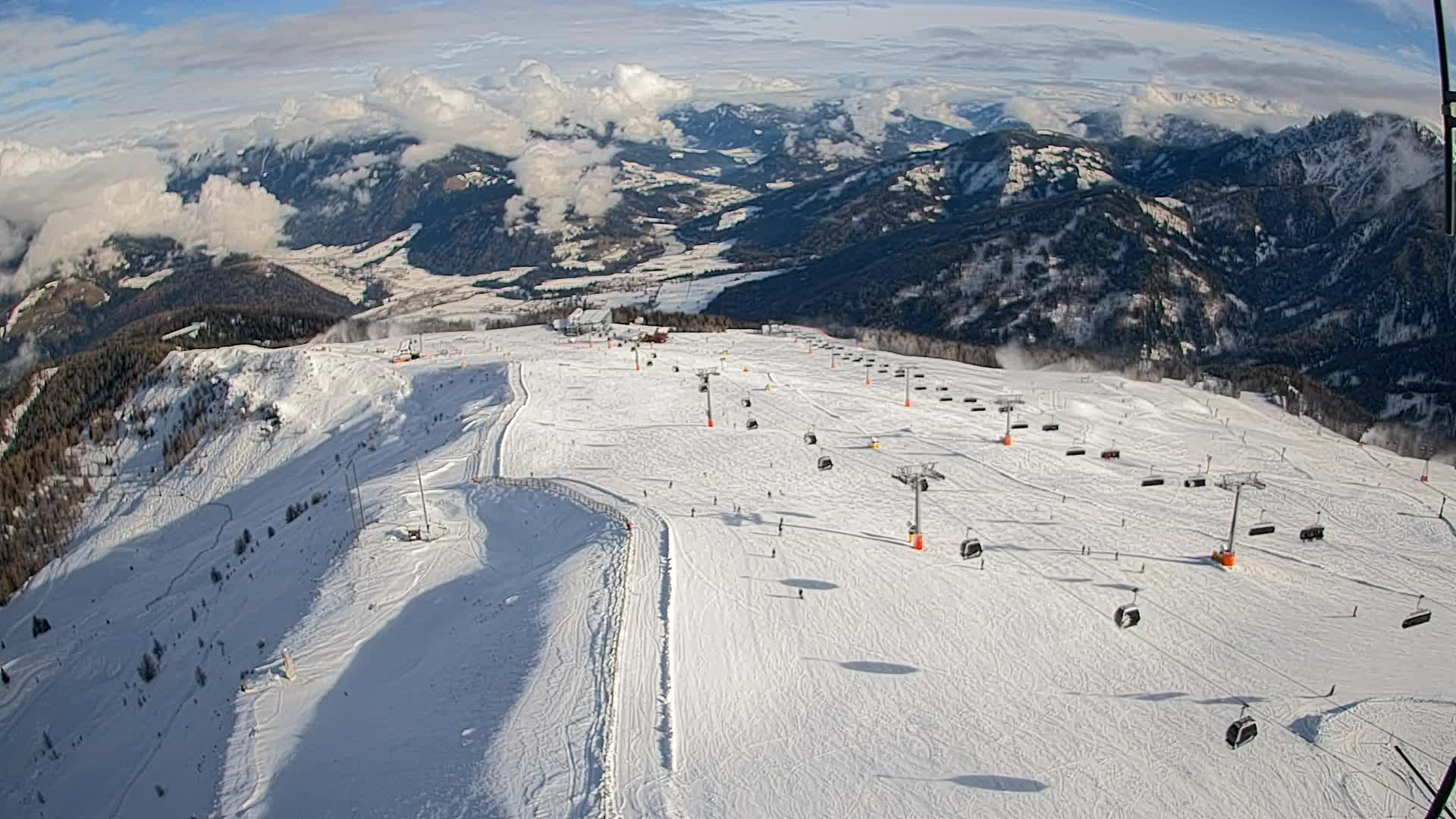 Kronplatz vrh | pogled na Valdaoro – Olang