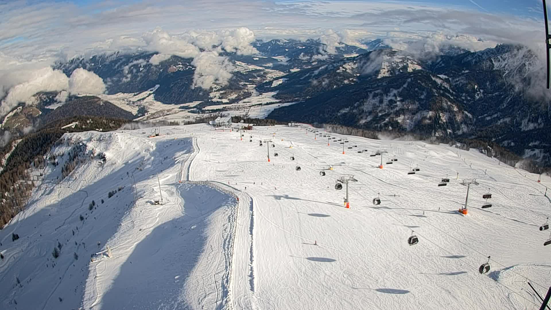 Kronplatz vrh | pogled na Valdaoro – Olang