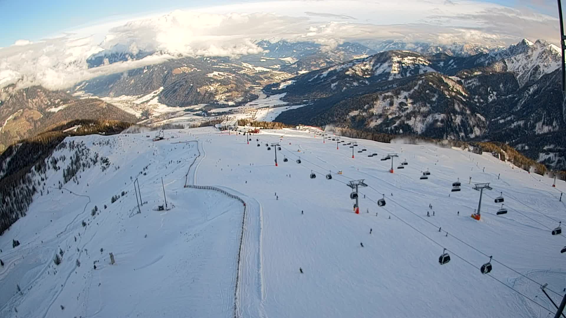 Kronplatz vrh | pogled na Valdaoro – Olang
