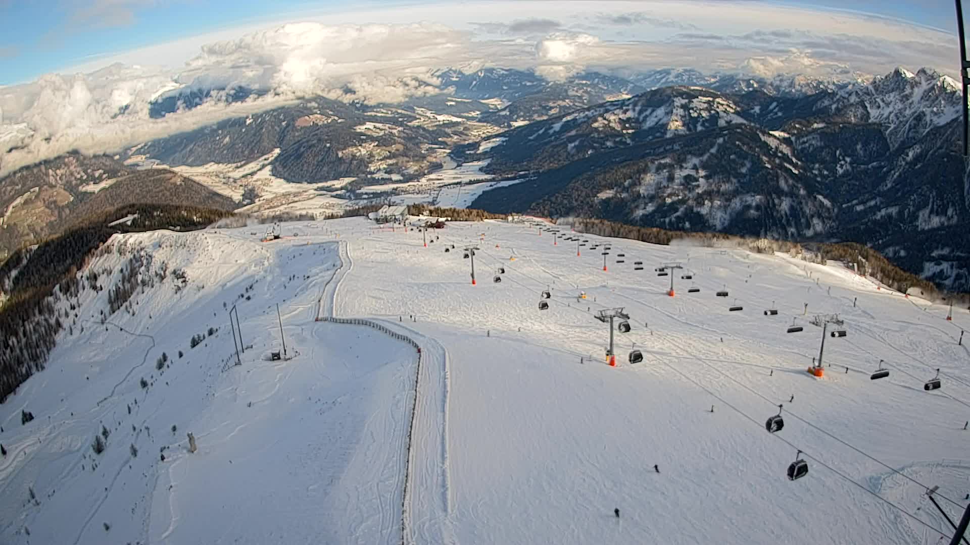 Kronplatz vrh | pogled na Valdaoro – Olang