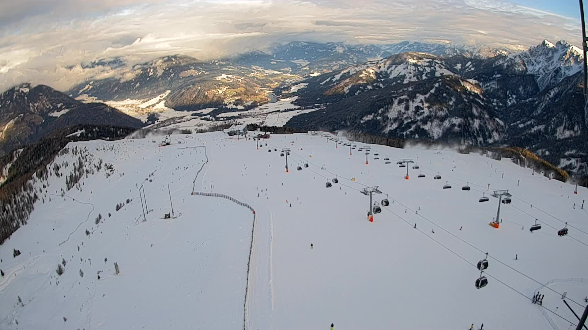 Sommet du Kronplatz | vue sur Valdaora – Olang