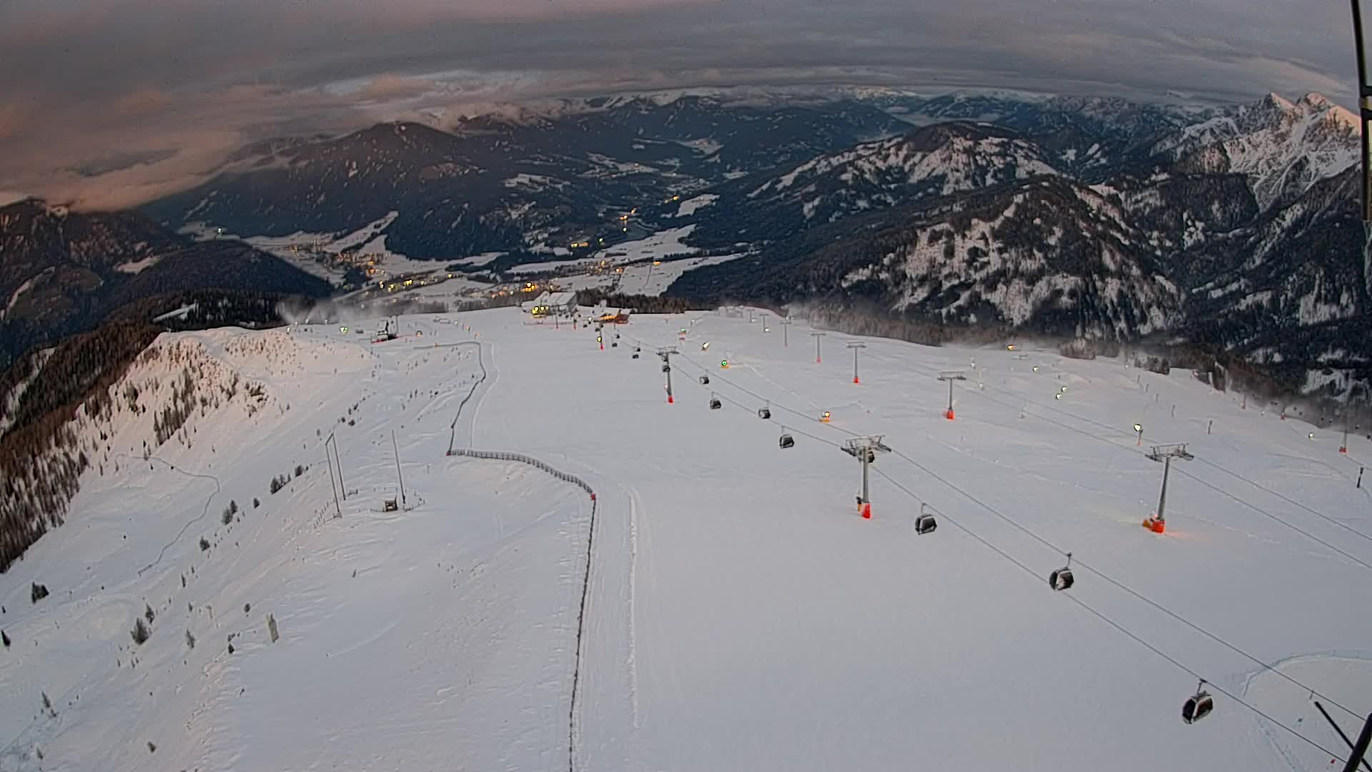 Kronplatz vrh | pogled na Valdaora – Olang