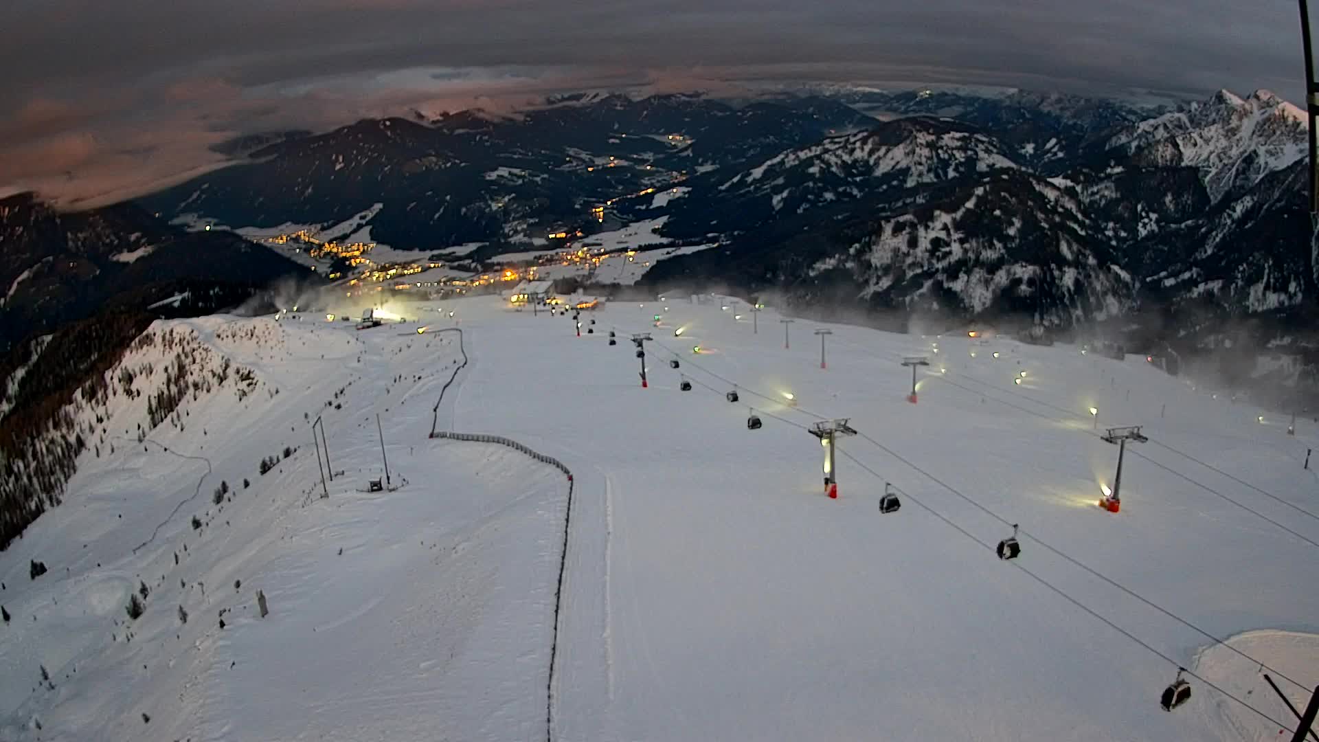 Sommet du Kronplatz | vue sur Valdaora – Olang