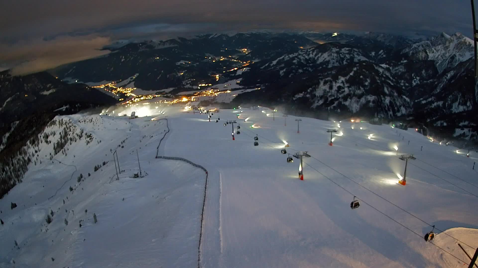 Kronplatz-Gipfel | Blick nach Olang – Valdaora