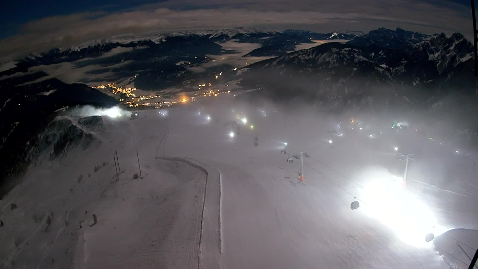 Kronplatz-Gipfel | Blick nach Olang – Valdaora