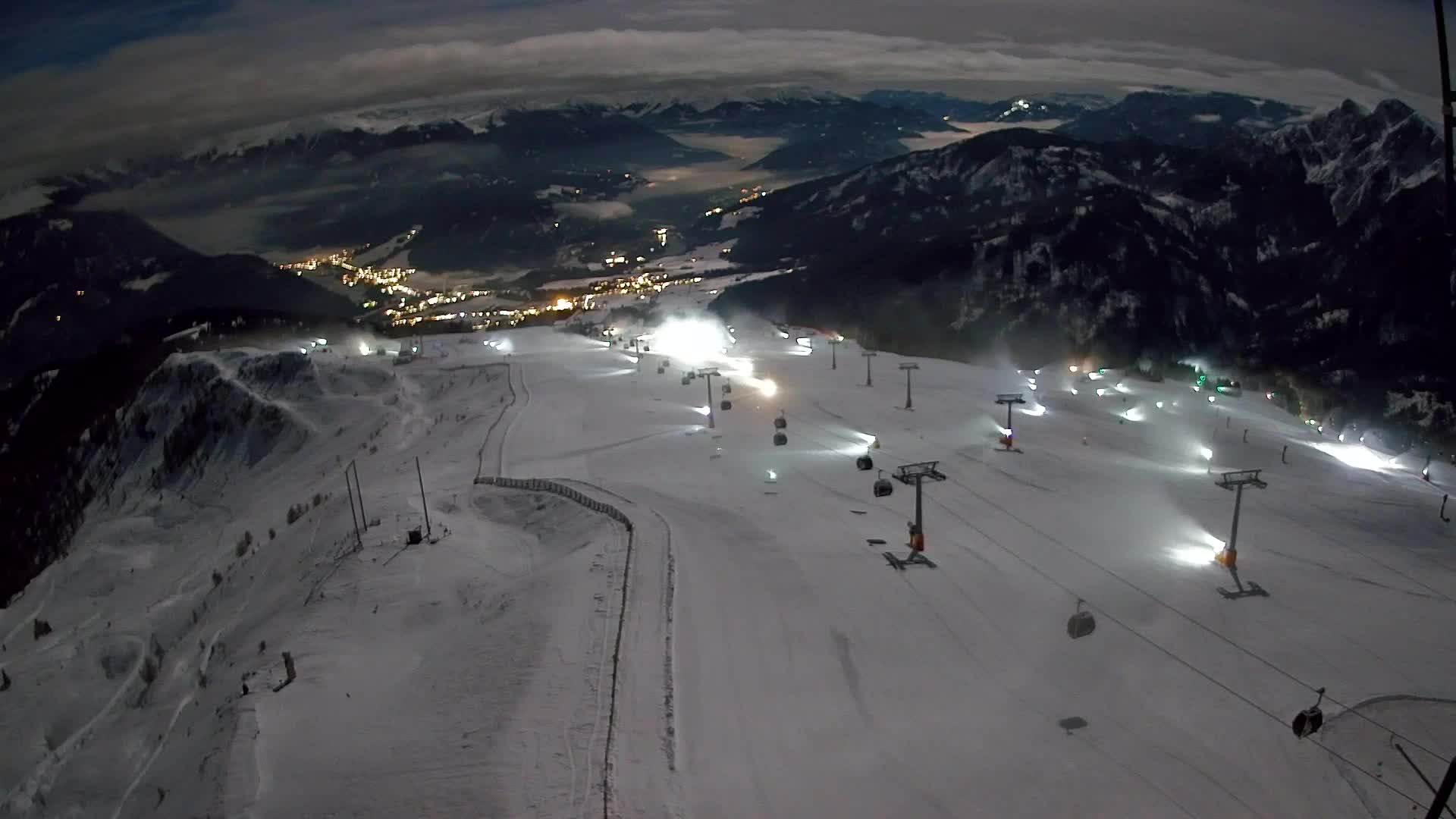 Kronplatz-Gipfel | Blick nach Olang – Valdaora