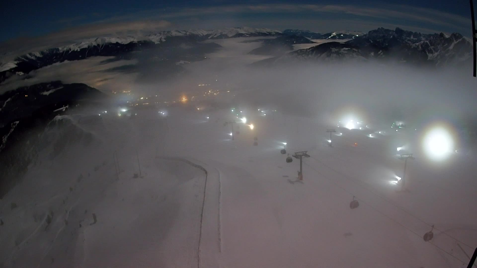 Kronplatz-Gipfel | Blick nach Olang – Valdaora