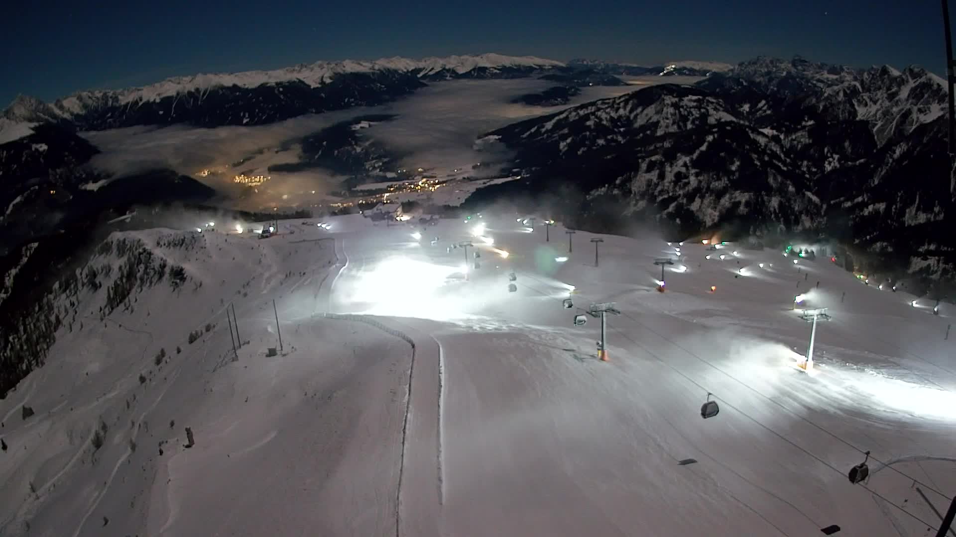 Sommet du Kronplatz | vue sur Valdaora – Olang