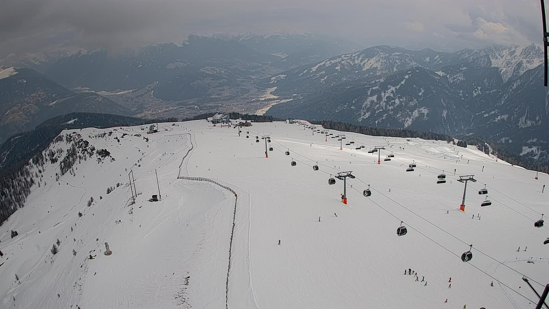 Kronplatz vrh | pogled na Valdaora – Olang