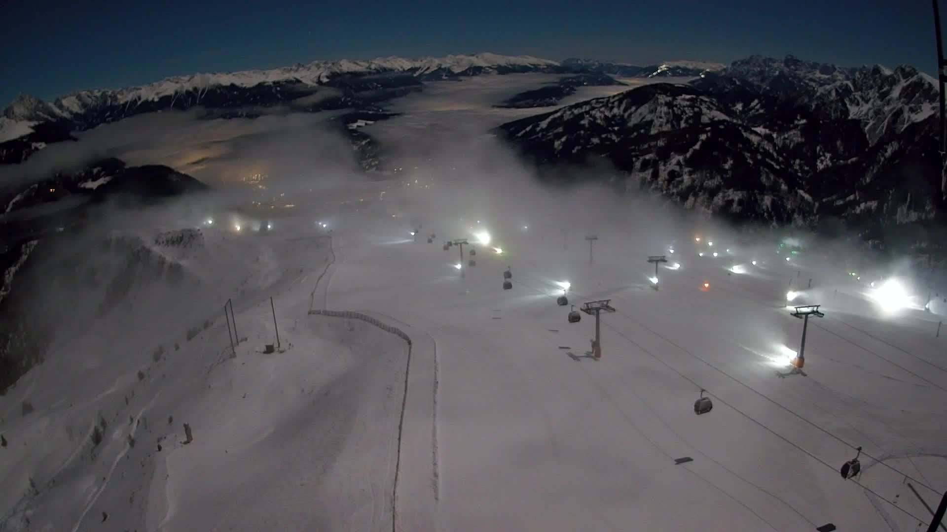 Kronplatz-Gipfel | Blick nach Olang – Valdaora