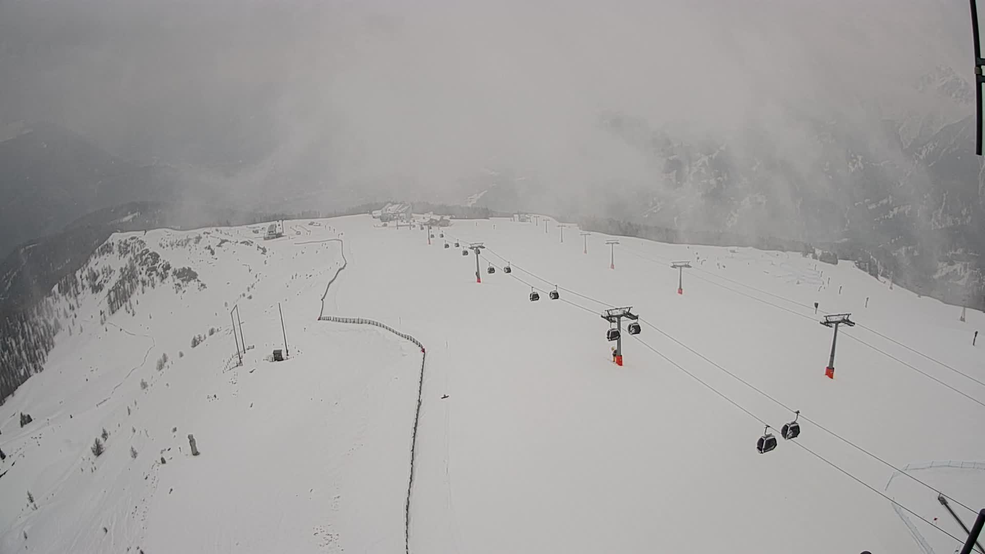 Kronplatz-Gipfel | Blick nach Olang – Valdaora