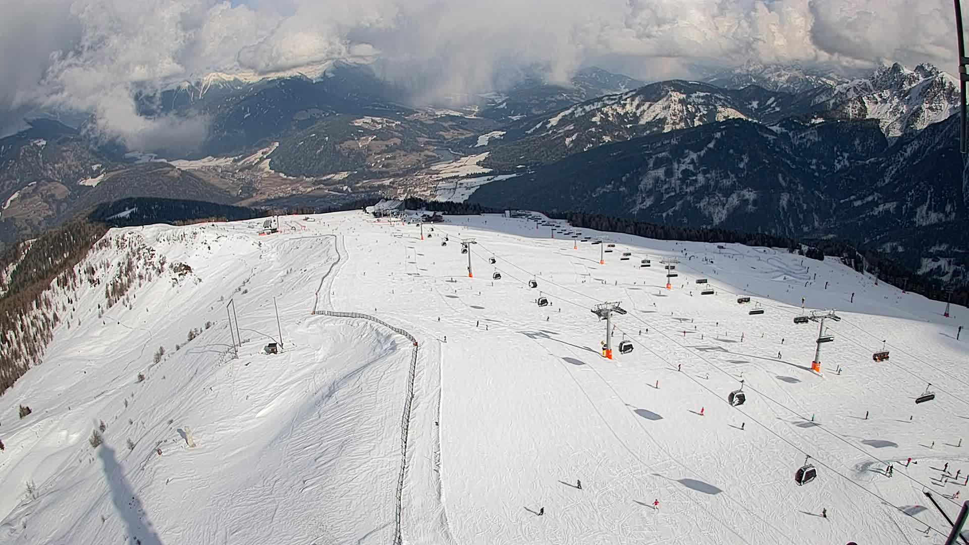 Kronplatz peak | view to Valdaora – Olang