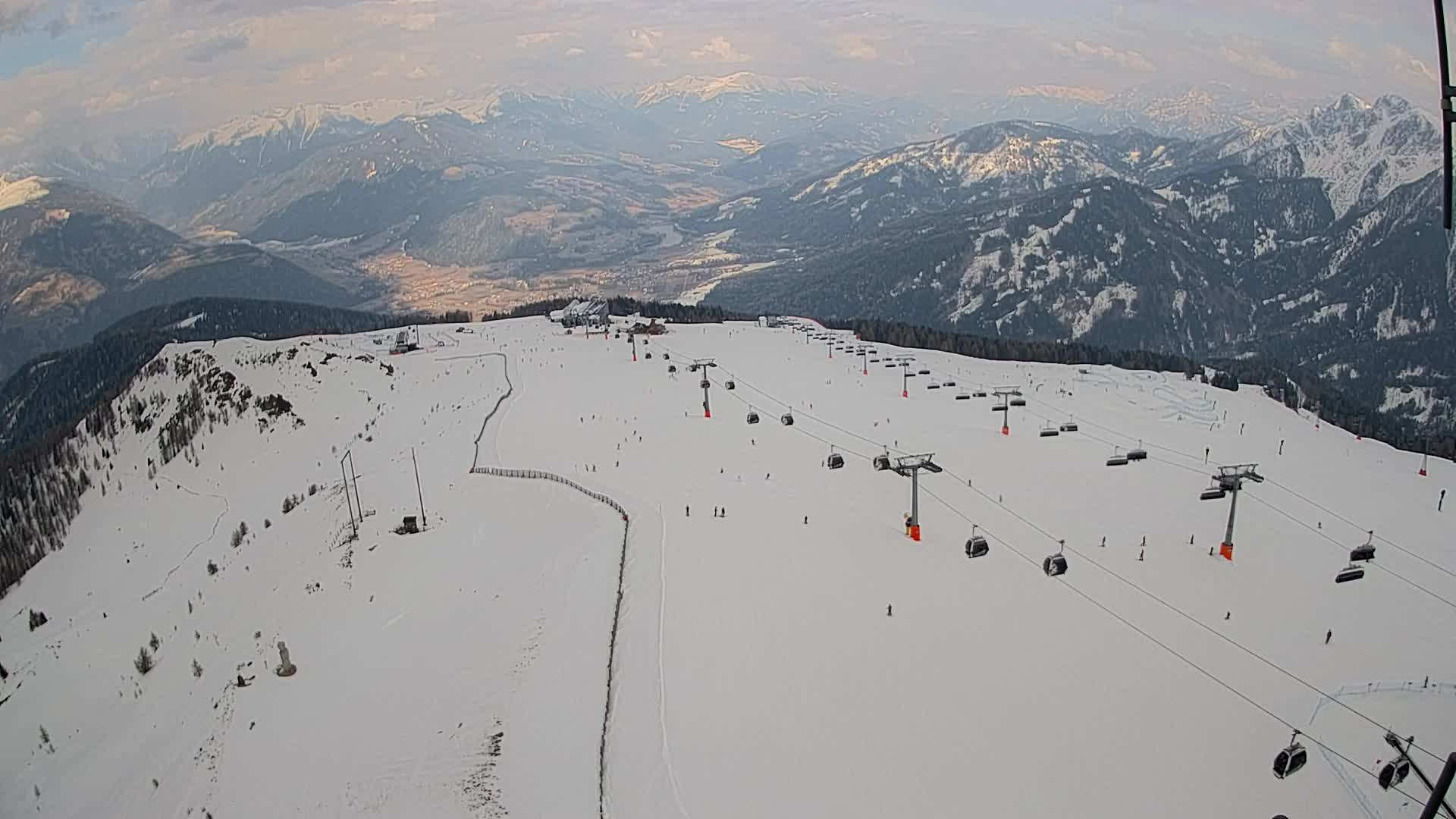 Kronplatz vrh | pogled na Valdaora – Olang