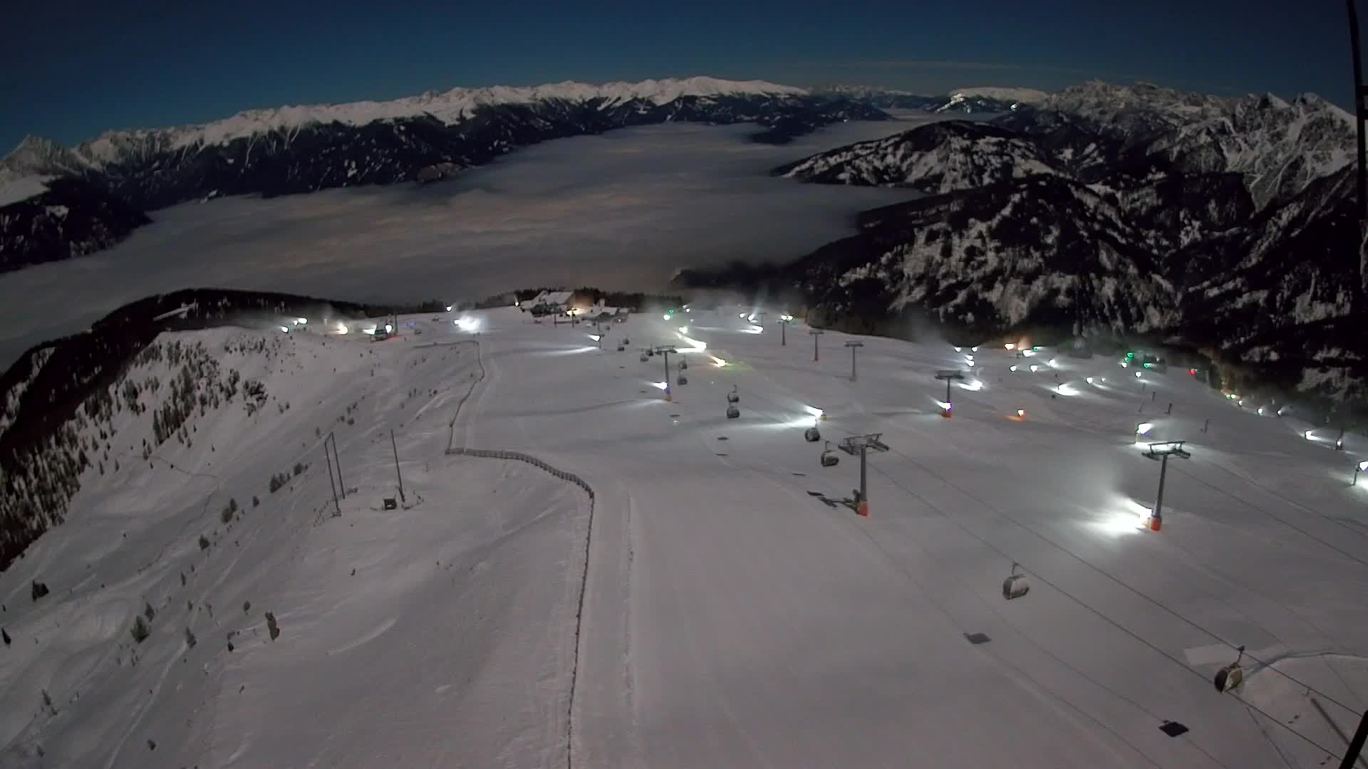 Kronplatz vrh | pogled na Valdaora – Olang