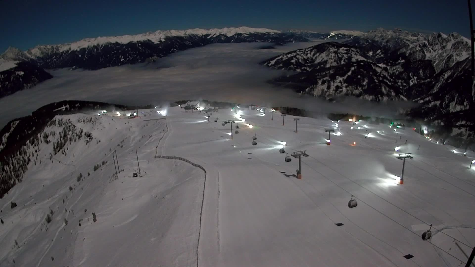 Sommet du Kronplatz | vue sur Valdaora – Olang