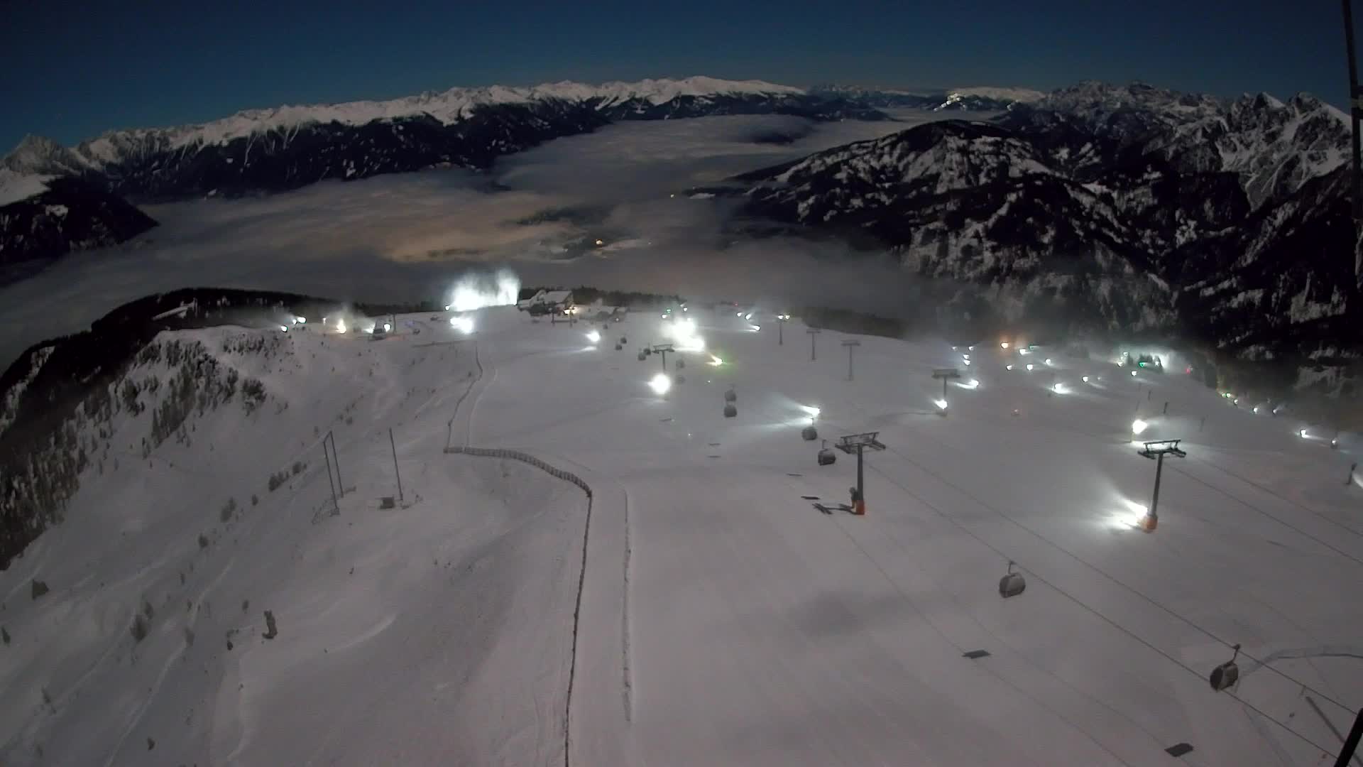 Sommet du Kronplatz | vue sur Valdaora – Olang