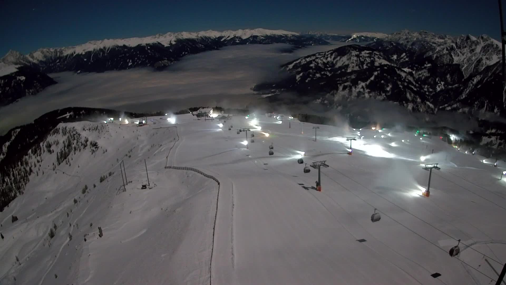 Sommet du Kronplatz | vue sur Valdaora – Olang