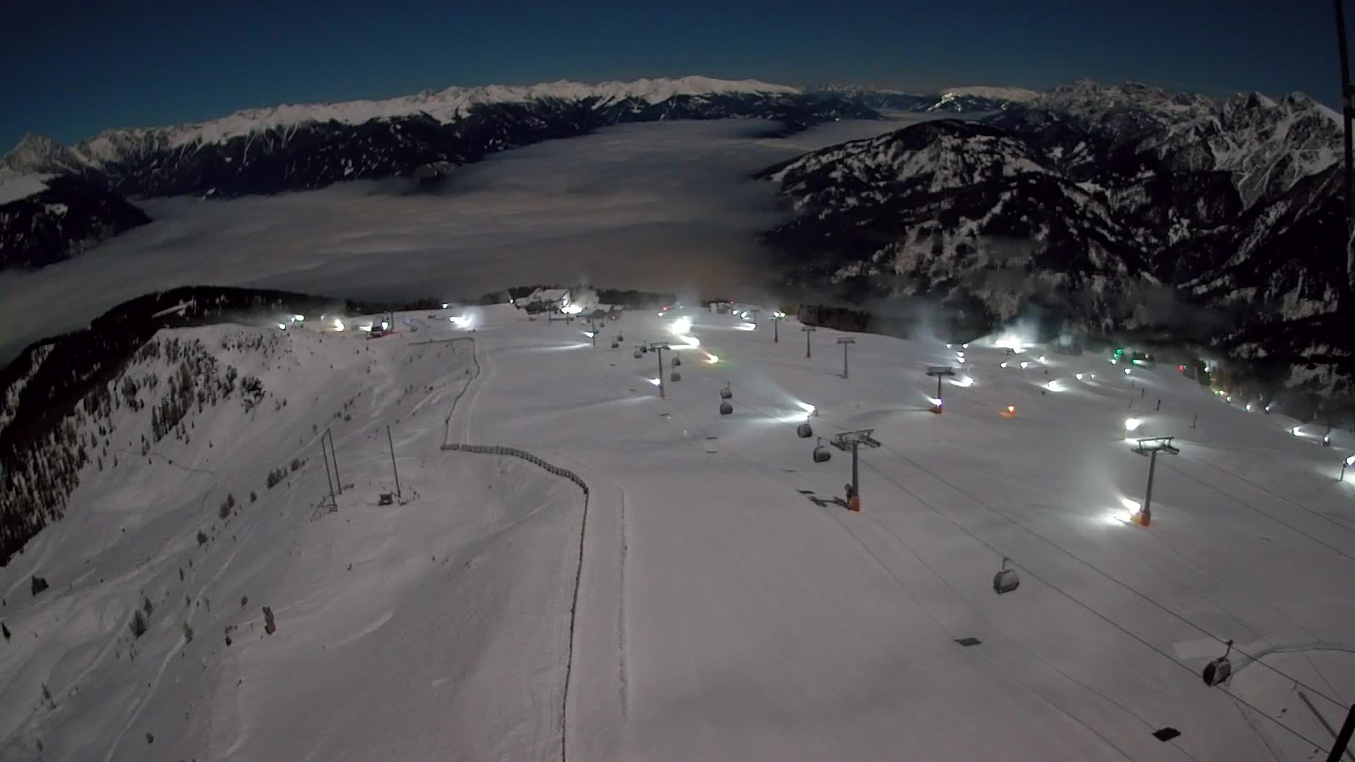 Sommet du Kronplatz | vue sur Valdaora – Olang