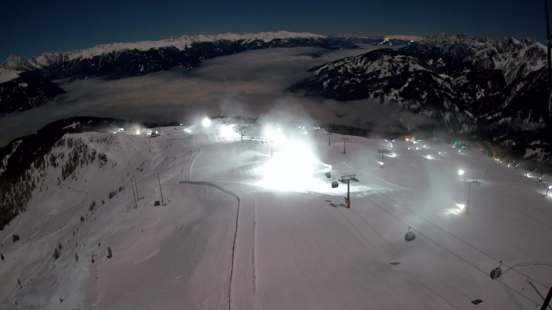 Kronplatz vrh | pogled na Valdaora – Olang