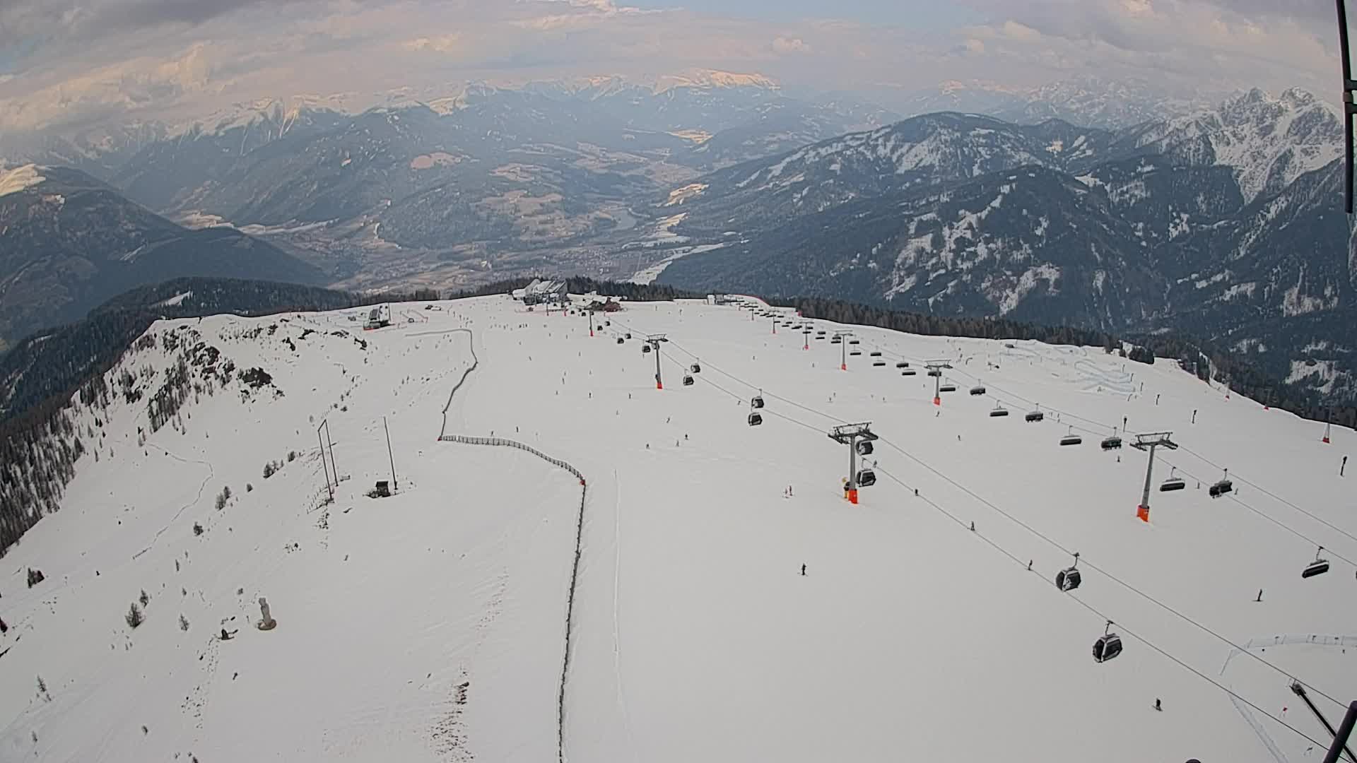 Kronplatz vrh | pogled na Valdaora – Olang