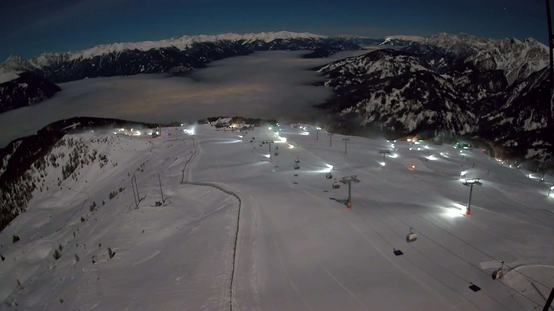 Kronplatz vrh | pogled na Valdaora – Olang