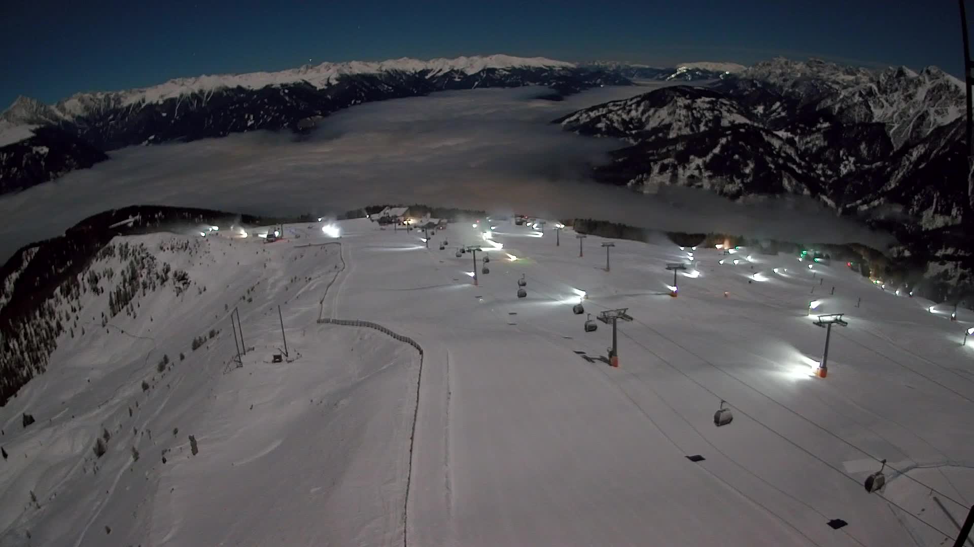 Kronplatz vrh | pogled na Valdaora – Olang