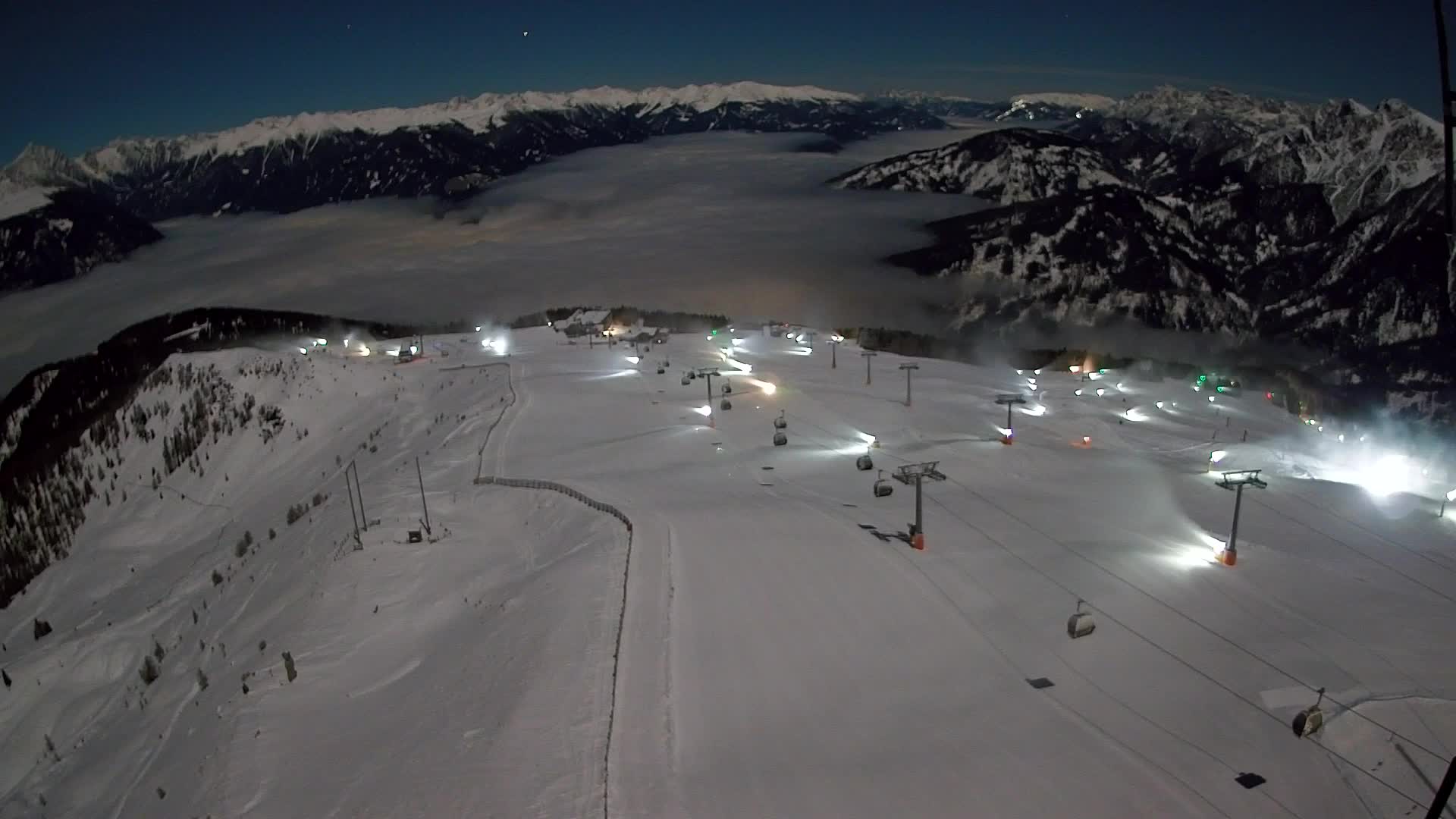 Kronplatz vrh | pogled na Valdaora – Olang