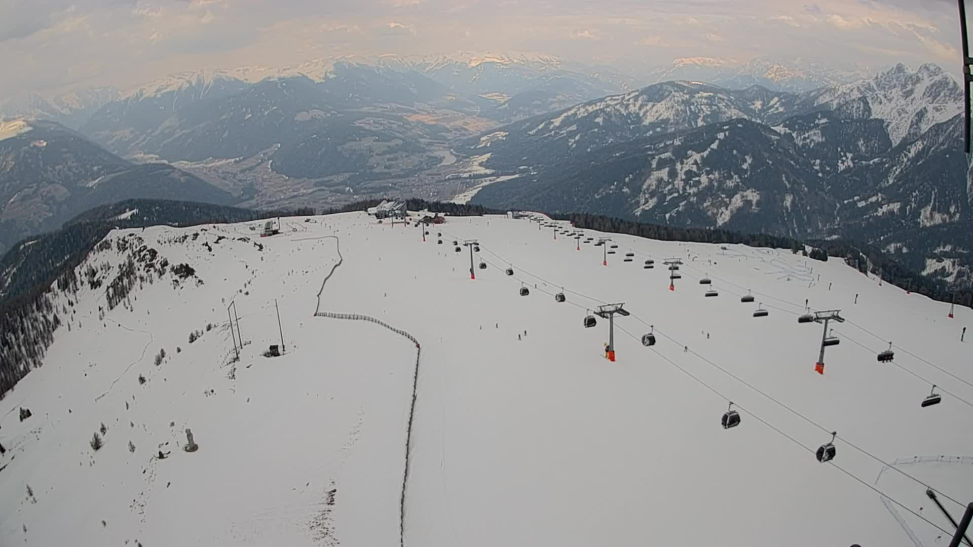 Sommet du Kronplatz | vue sur Valdaora – Olang