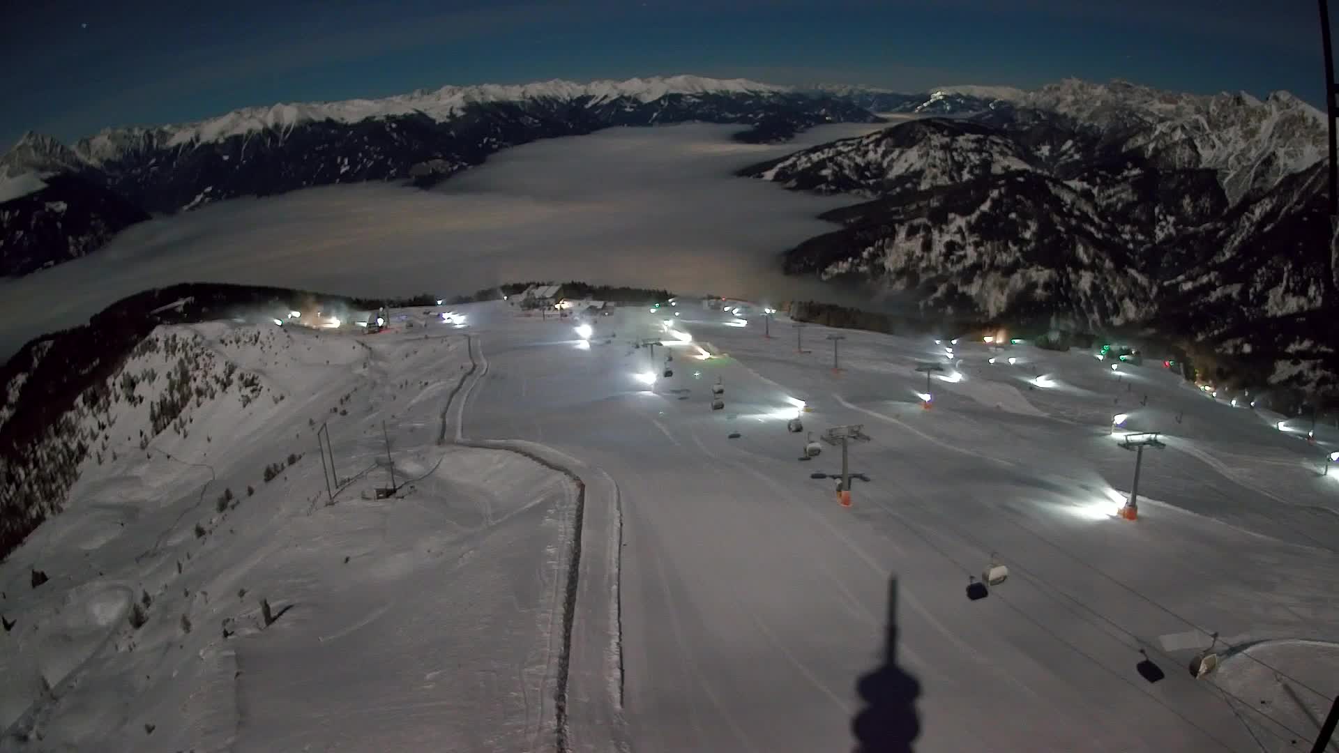 Kronplatz vrh | pogled na Valdaora – Olang