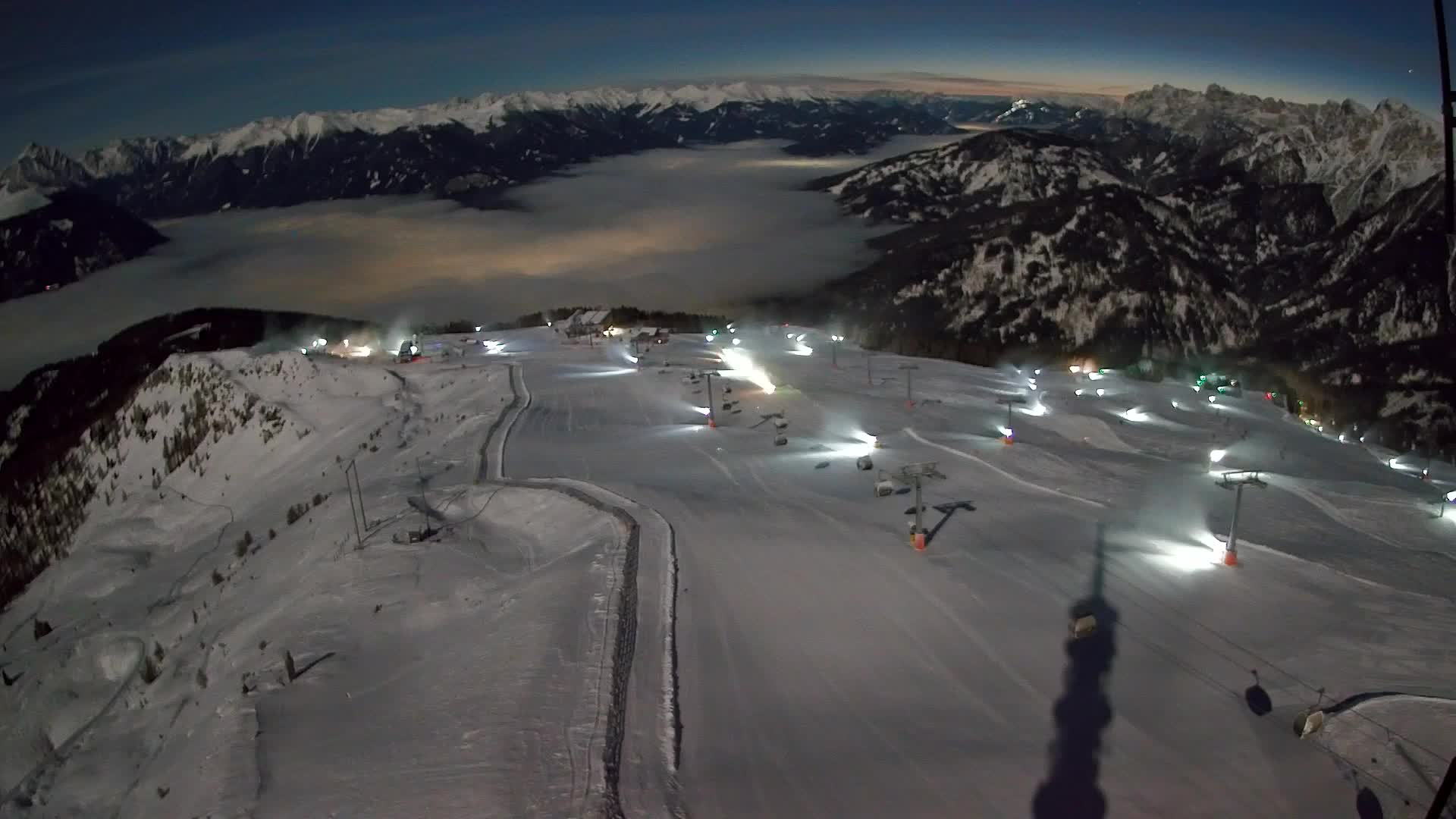 Sommet du Kronplatz | vue sur Valdaora – Olang