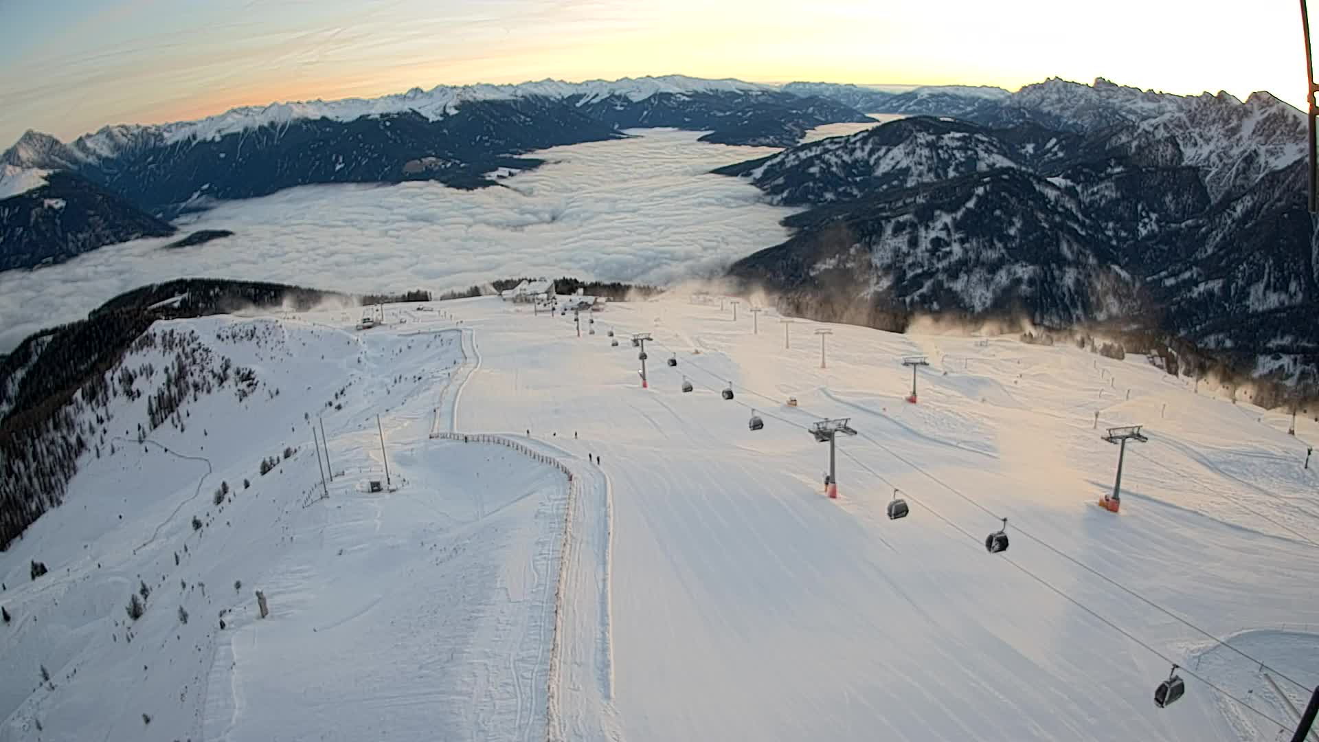 Kronplatz vrh | pogled na Valdaora – Olang