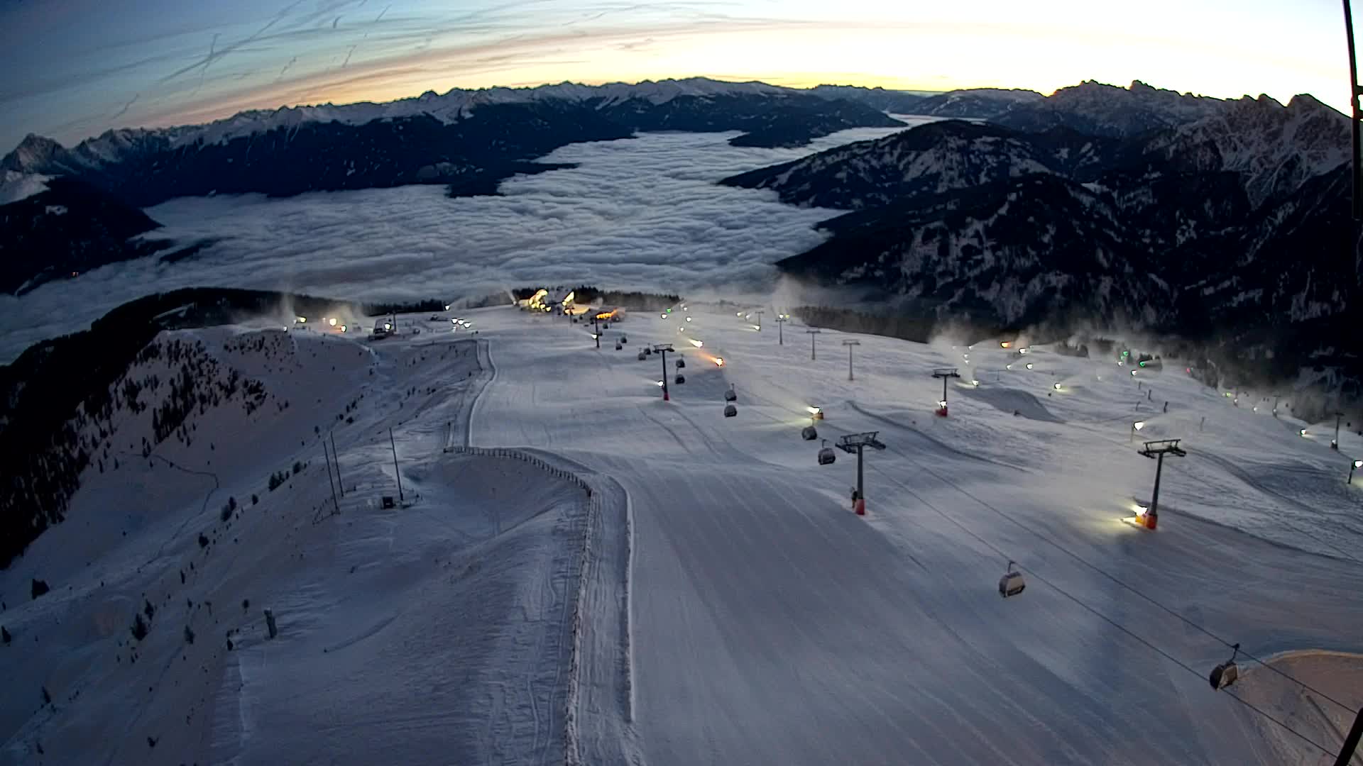 Kronplatz vrh | pogled na Valdaoro – Olang