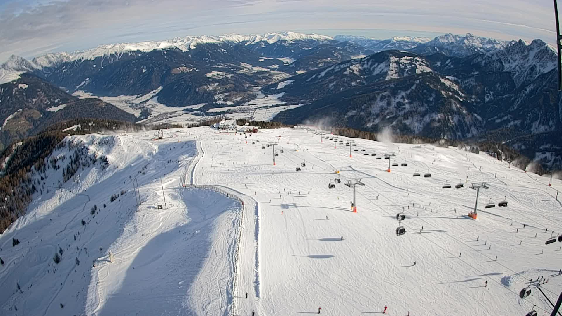 Sommet du Kronplatz | vue sur Valdaora – Olang