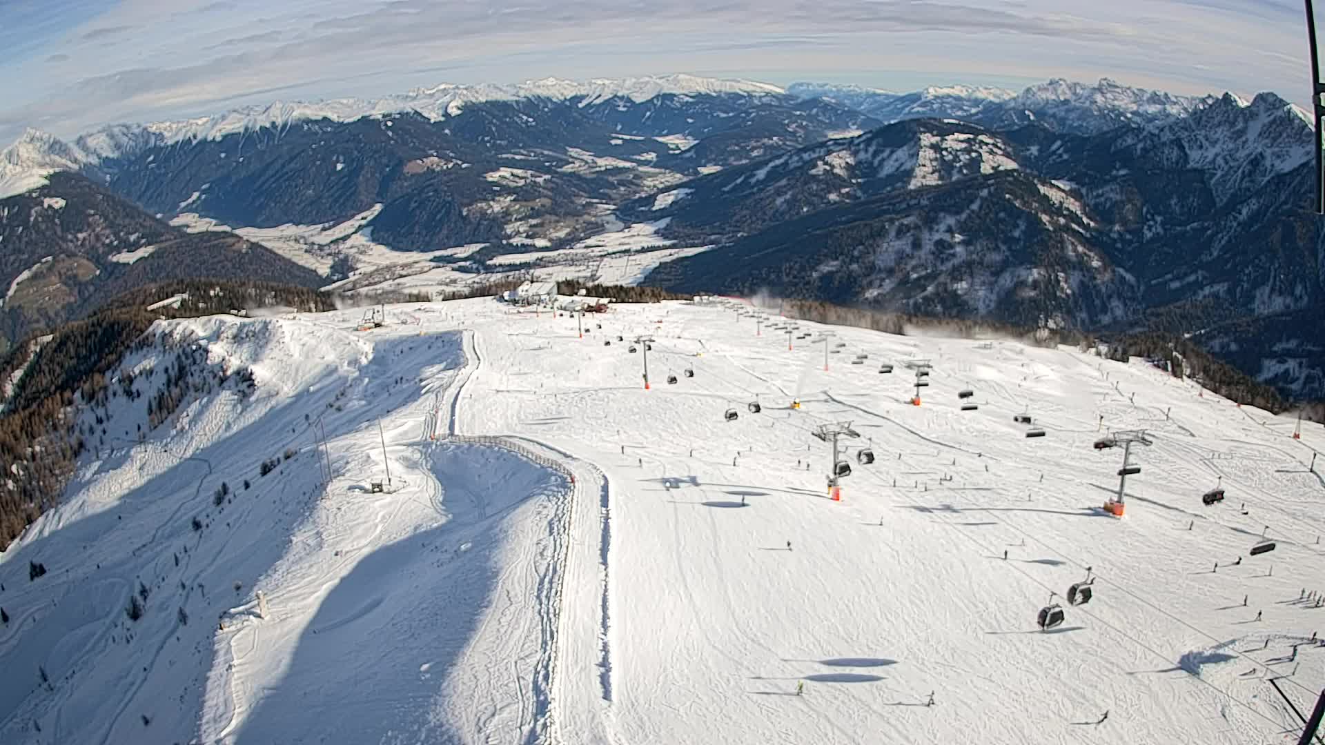 Kronplatz vrh | pogled na Valdaora – Olang
