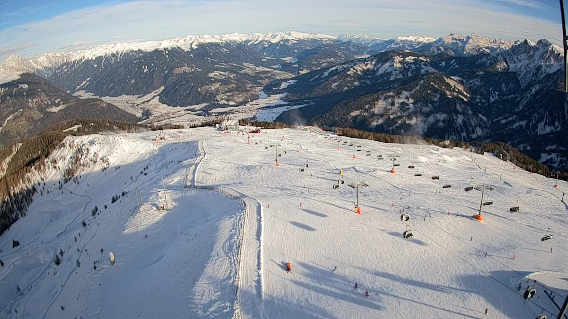 Kronplatz vrh | pogled na Valdaora – Olang