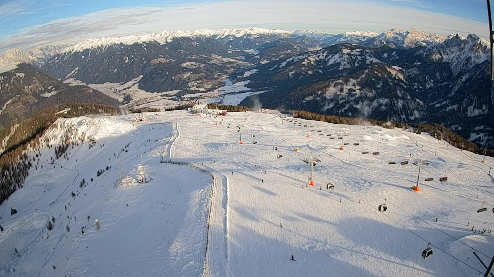 Kronplatz vrh | pogled na Valdaoro – Olang