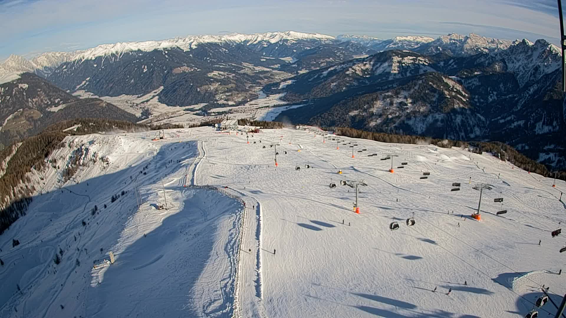 Kronplatz vrh | pogled na Valdaora – Olang