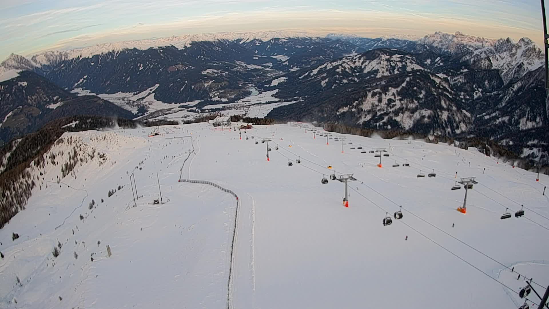 Kronplatz vrh | pogled na Valdaora – Olang