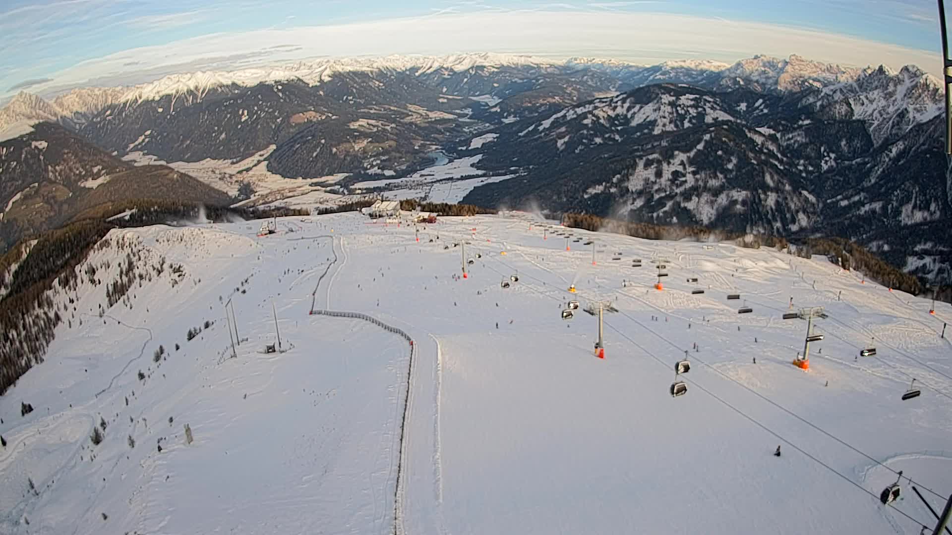 Kronplatz vrh | pogled na Valdaora – Olang