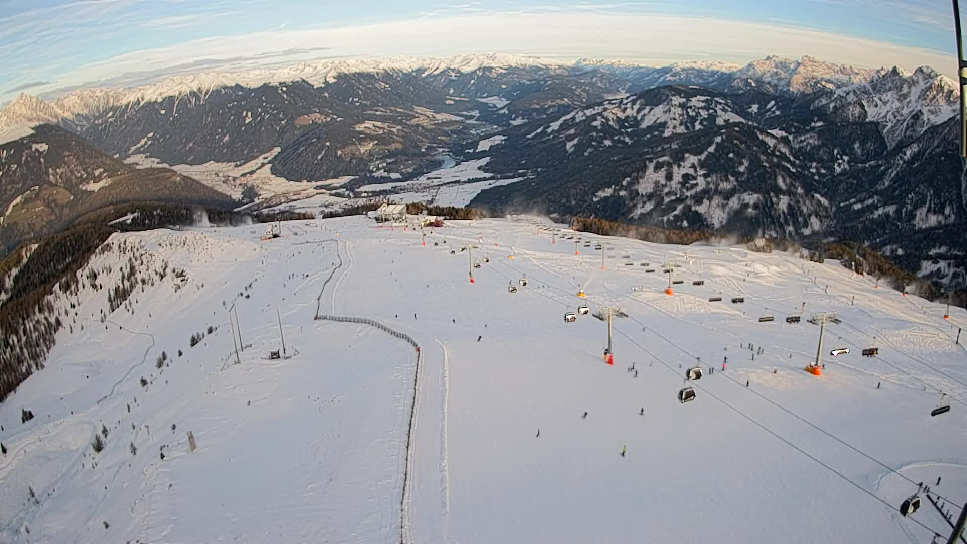 Kronplatz vrh | pogled na Valdaora – Olang