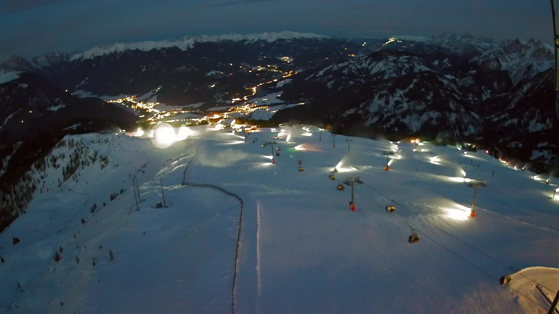 Kronplatz vrh | pogled na Valdaora – Olang