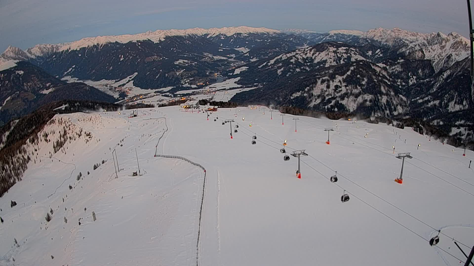 Sommet du Kronplatz | vue sur Valdaora – Olang