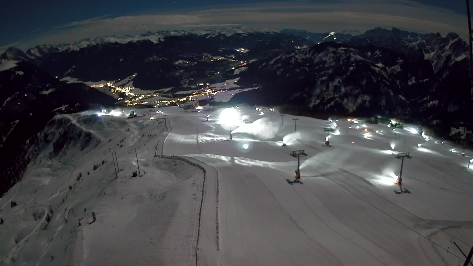 Kronplatz-Gipfel | Blick nach Olang – Valdaora