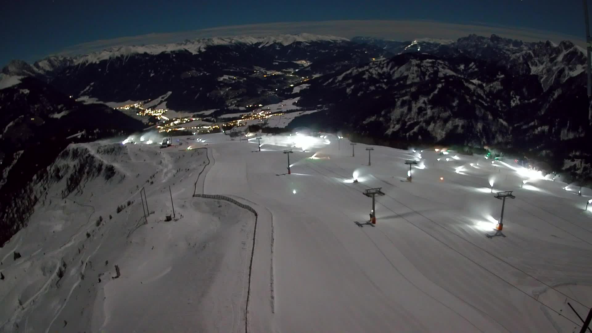 Kronplatz-Gipfel | Blick nach Olang – Valdaora