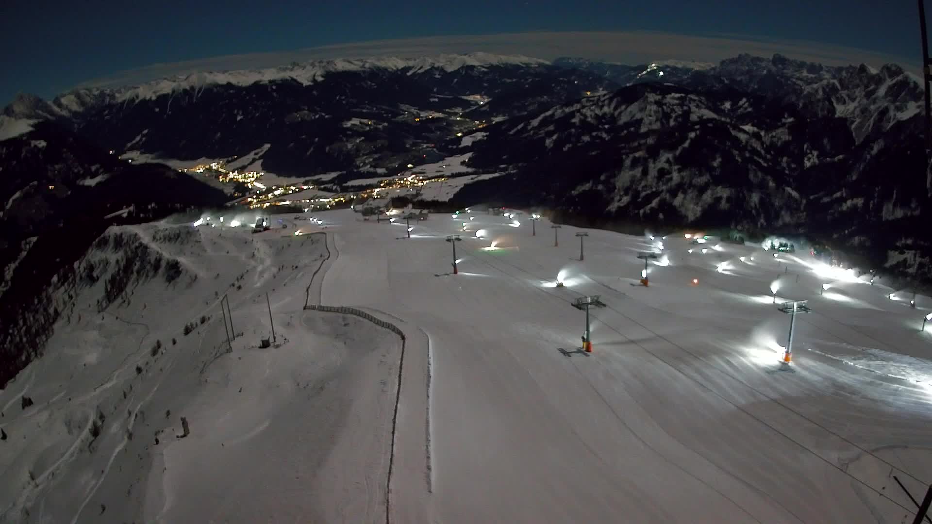 Kronplatz-Gipfel | Blick nach Olang – Valdaora