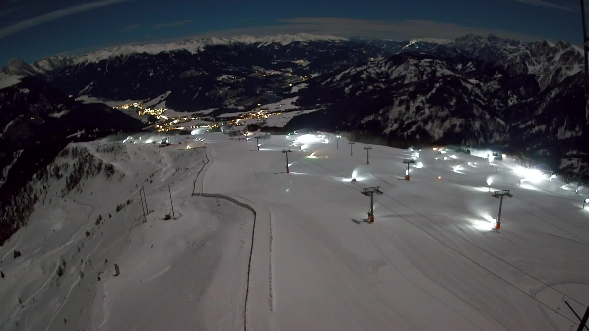 Kronplatz-Gipfel | Blick nach Olang – Valdaora