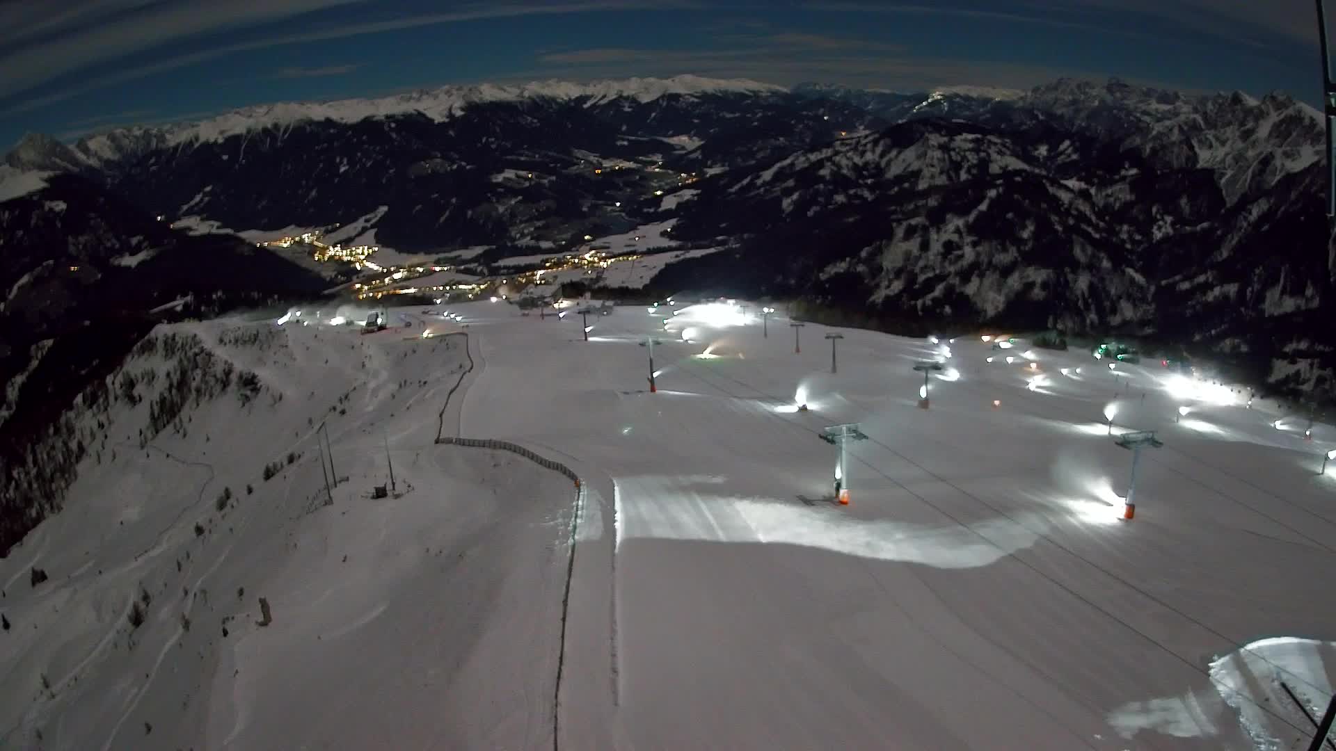 Kronplatz-Gipfel | Blick nach Olang – Valdaora