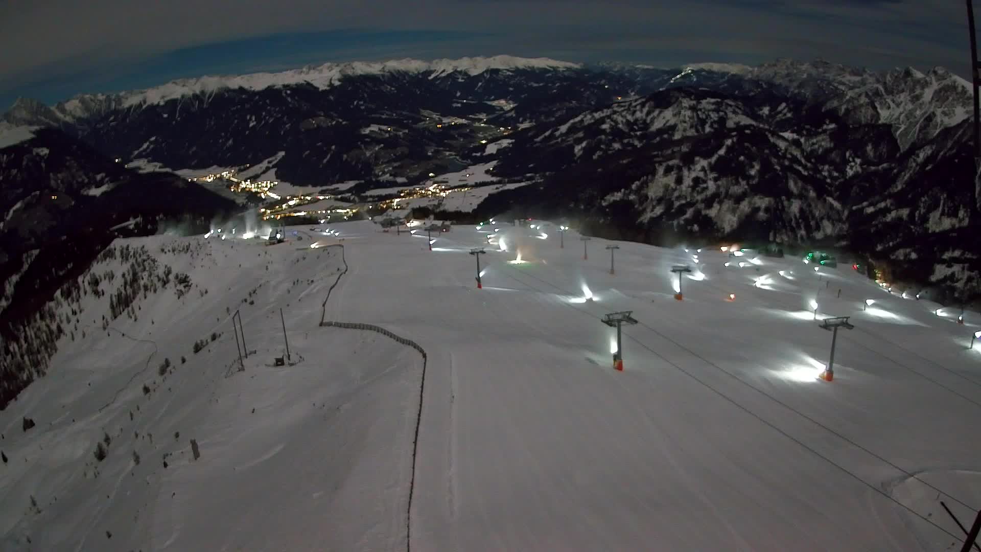 Kronplatz-Gipfel | Blick nach Olang – Valdaora